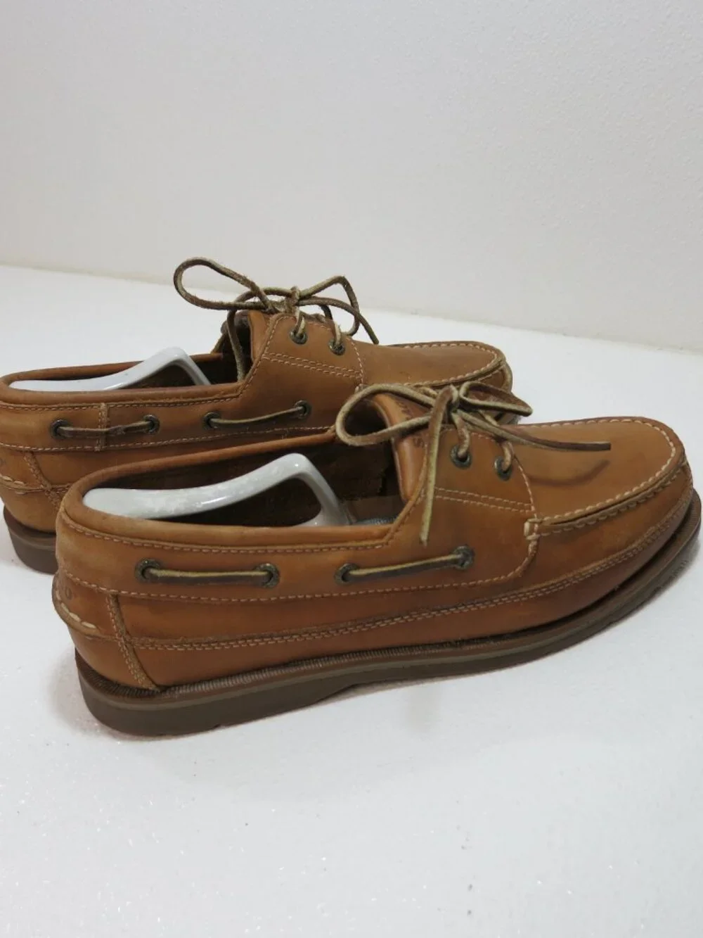 Sebago Oil Tanned Leather Footwear Casual Comfort Boat Deck Shoes 4 Repair 10.5